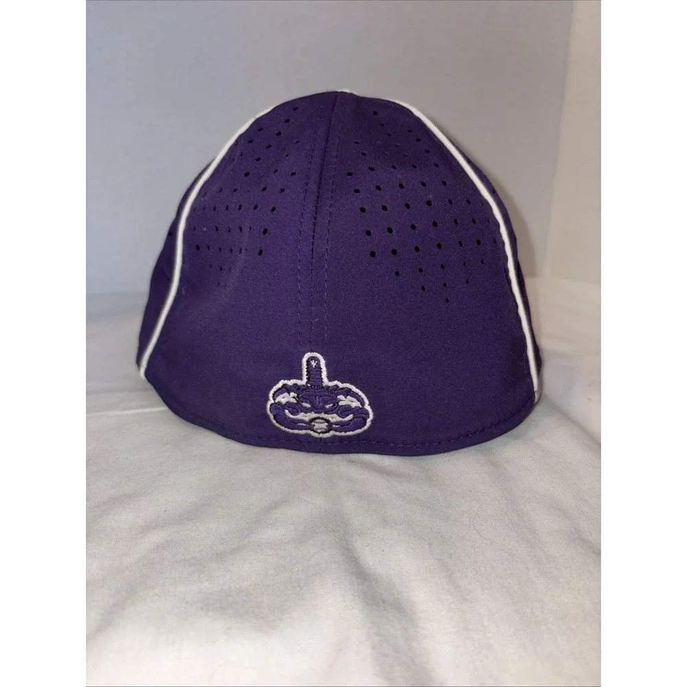 Seattle Kraken NHL‎ Hockey Baseball Hat, Purple White Size M-L A – Flex